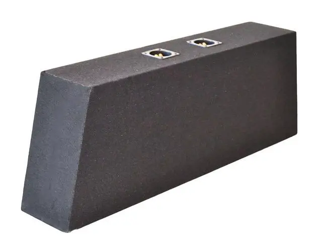 Alt view image 3 of 7 - Mustang Convertible All Years Dual 12'' Subwoofer Enclosure Sub Box
