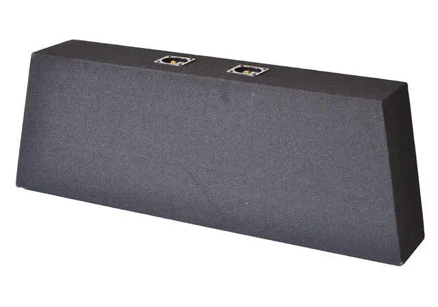 Alt view image 4 of 7 - Mustang Convertible All Years Dual 12'' Subwoofer Enclosure Sub Box