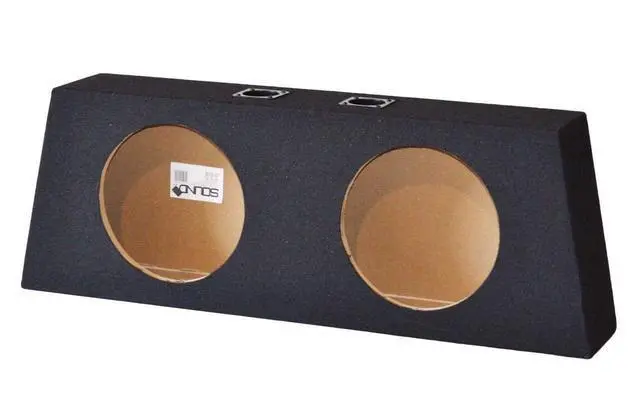 Alt view image 7 of 7 - Mustang Convertible All Years Dual 12'' Subwoofer Enclosure Sub Box