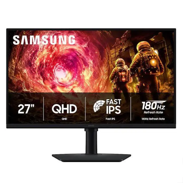 Alt view image 2 of 7 - 27" Odyssey G5 G50F QHD Gaming Monitor LS27FG502ENXZA Bundle with Elite Suite 18, 2X HDMI Cable and Deco Gear CPS Exclusive 26 Month Protection Pack (BEACH-CPS-26M250)