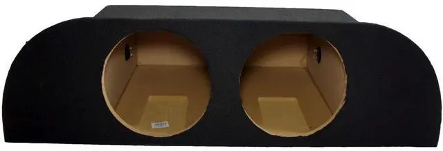 Main image of Fits Nissan 350Z 2003-2008 Dual 10" Sub Box Subwoofer Amp Rack ASC | Custom hatch enclosure design, integrated amplifier mount, space-saving 10 inch bass upgrade for coupe trunk installs