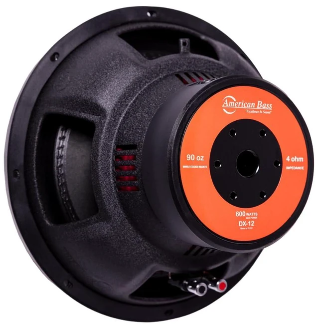 Alt view image 2 of 5 - DX 12" 600 Max Watts Car Subwoofer