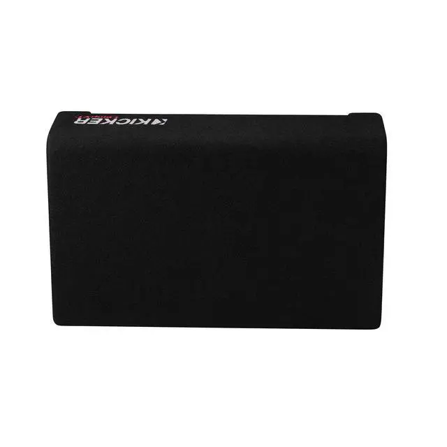 Alt view image 7 of 7 - 52CVTDF102 CVTDF 10" Subwoofer in Down Firing Enclosure, 2-Ohm | 10 Inch loaded bass pack, CompVT thin woofer inside, compact design for trucks and tight spaces, simple wiring, deep low end