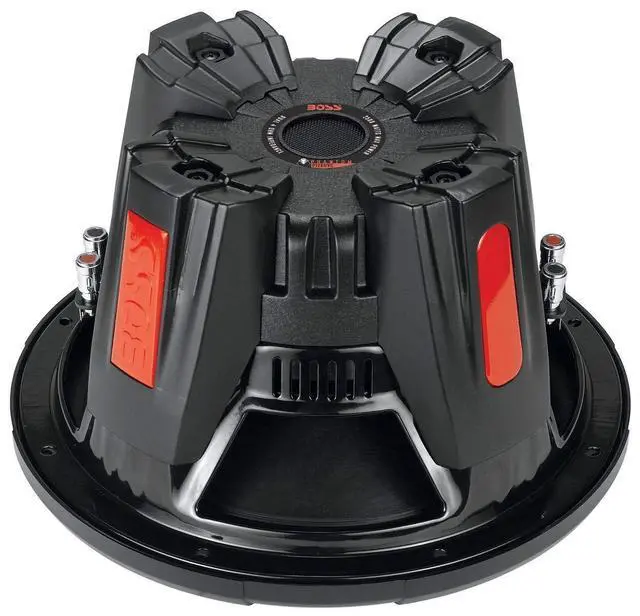 Alt view image 2 of 7 - BOSS Audio P126DVC 12 Inch 2300 Watt Car Subwoofers with Dual Voice Coil and QBASS12 Q Power 12 Inch Dual Heavy Duty Vented Subwoofer Box Enclosure