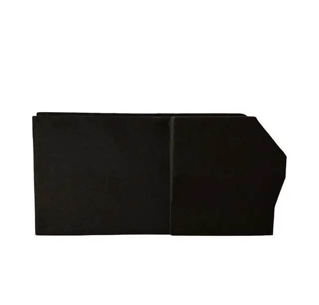 Alt view image 6 of 6 - Single 12" Sealed Subwoofer Enclosure Compatible with 2024-2026 Tacoma Double Cab | Under the Seat Sub Box | Black Carpet Finish