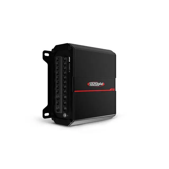 Alt view image 3 of 7 - USA XP 400.4 4-Channel Car Amplifier, 4 X 100 Watts. Newest Model