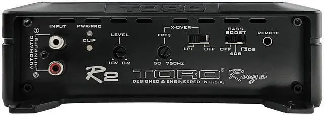Alt view image 5 of 6 - Audio R2 | 320 Watts RMS / 1000w MAX Monoblock Car Amplifier - 2 Ohm Stable Class-D Subwoofer Amp, High-Efficiency Power, Variable Low-Pass Crossover, Bass Boost, Compact Car Audio Design