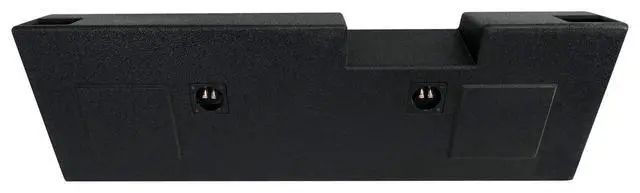 Alt view image 7 of 7 - REC118 Dual 10" Ported Sub Box, Bedliner Finish, 37Hz Tuning | 1.1 Cu Ft Per Sub, 8.5" Mount Depth, 3/4" MDF, Spring Loaded Terminals, for 2019-Current GM Crew/Double Cab