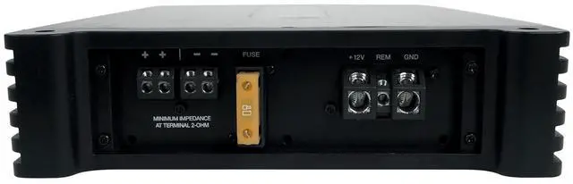 Alt view image 4 of 6 - DBM13 3000W Peak/750W RMS Marine Amplifier with RMWK4 Wire Kit | Mono, 2-Ohm, Class D, MOSFET, Bass Remote, Subsonic Filter, Bass EQ, RCA Input, 4 AWG Waterproof, Boat, 2-Items