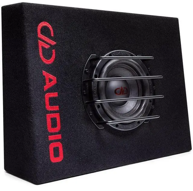 Main image of LEST06d 6.5" 500W Shallow Slim Enclosure Box Subwoofer