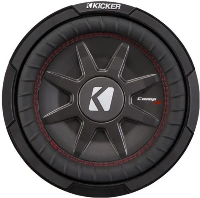Main image of 43CWRT102 CompRT 10" Inch Shallow Mount Subwoofer 2 Ohm Thin Car Sub | Slim Profile Bass, Fits Behind Seats and Under Benches, Strong Low-End Punch, Easy Upgrade for Trucks and Compact Vehicles