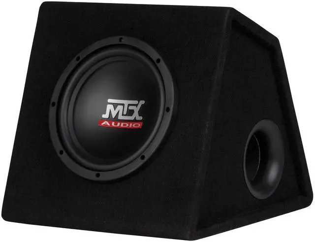 Main image of Audio RTP8A 8" 120W Amplified Vented Loaded Car Subwoofer Enclosure | Single Heavy-Duty 12-Inch Subwoofer Enclosure for Car Audio Bass Systems, Vehicle Stereo Setup and Installation