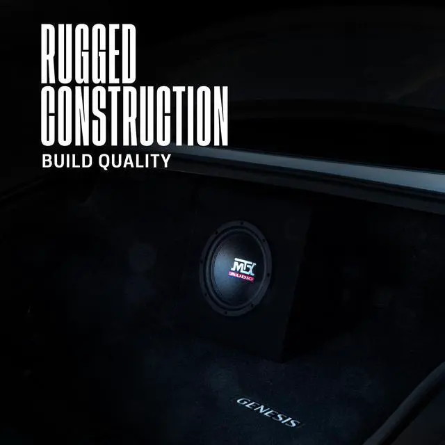 Alt view image 2 of 7 - Audio RTP8A 8" 120W Amplified Vented Loaded Car Subwoofer Enclosure | Single Heavy-Duty 12-Inch Subwoofer Enclosure for Car Audio Bass Systems, Vehicle Stereo Setup and Installation