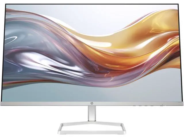 Alt view image 3 of 6 - 27" 300 nits 100Hz IPS FHD (1920x1080) Monitor (Replaces M27FW) Bundle w/DKZ Hub USB Port Expander, Flicker Free, HDMI, VGA, Ideal for Home & Business, White/Silver (2026 Latest Model)