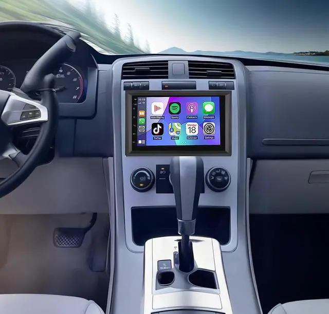 Main image of Car Radio Stereo for Chevrolet Equinox 2010 2011 2012 2013 2014 2015 2016 2017 with Wireless CarPlay Android Auto 8 Inch Android 13 Touch Screen HiFi Audio GPS WiFi Bluetooth SWC-2+32GWithout Camera