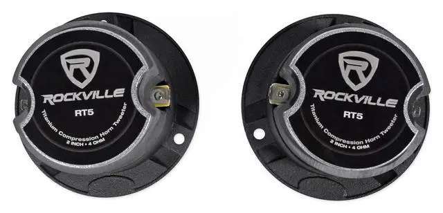 Alt view image 6 of 6 - X6.5C Competition 6.5" Component Car Speakers, 4 Ohm, 2-Pack | 1000W Peak / 250W RMS, Titanium Tweeters, Audiophile Crossovers, Shallow Mount, 2-Way, CCAW Voice Coils, Ferro Fluid