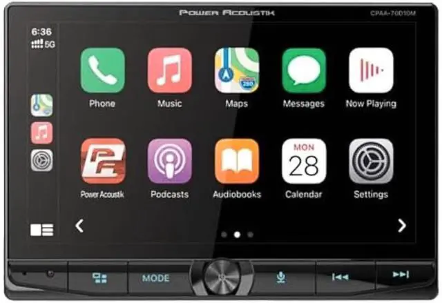 Main image of Power Acoustik CPAA-70D10M 10.6 Double DIN Floating Multimedia Touchscreen + Precision Screwdriver Set, 16 Piece