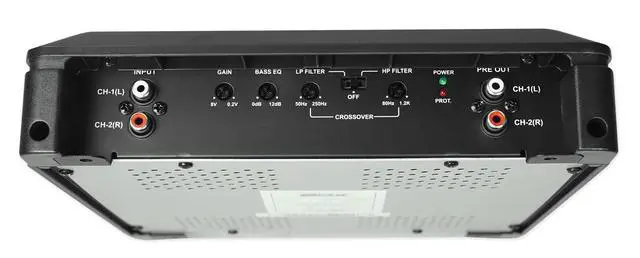 Alt view image 5 of 7 - BBX-T600 300w 2 Channel or Mono Amplifier Car Stereo Amp Class-A/B 2-ohm Bundle with Rockville RWK81 8 Gauge Complete Amp Installation Wire Kit with 100% Copper RCA