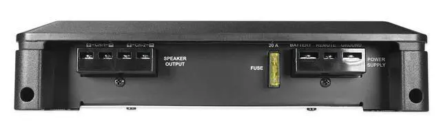 Alt view image 4 of 7 - BBX-T600 300w 2 Channel or Mono Amplifier Car Stereo Amp Class-A/B 2-ohm Bundle with Rockville RWK81 8 Gauge Complete Amp Installation Wire Kit with 100% Copper RCA
