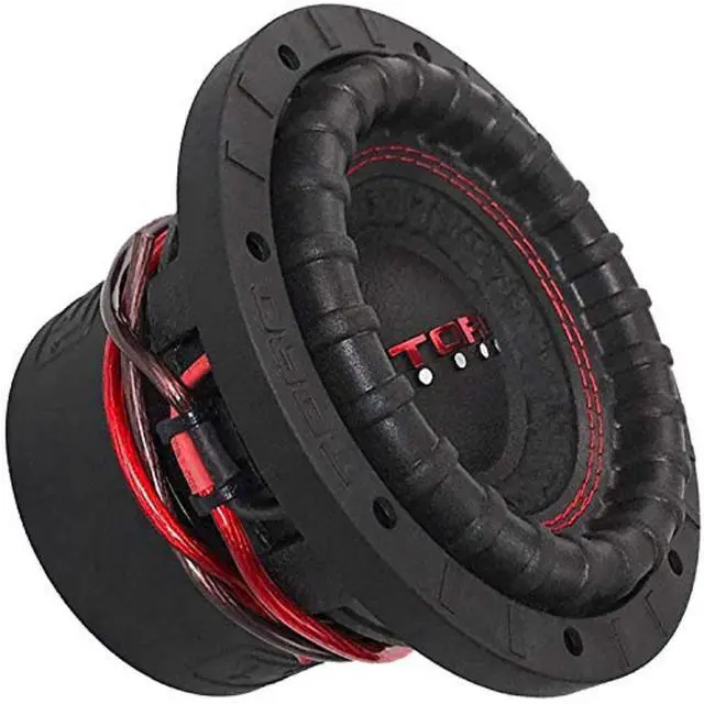 Alt view image 6 of 7 - TECH Fierce6 6.5 Car Subwoofer | 200W RMS / 400W Max, Dual 4, Heavy-Duty Cast Aluminum Basket, Deep Bass, High Temp Voice Coil, 20250Hz Compact Bass Upgrade