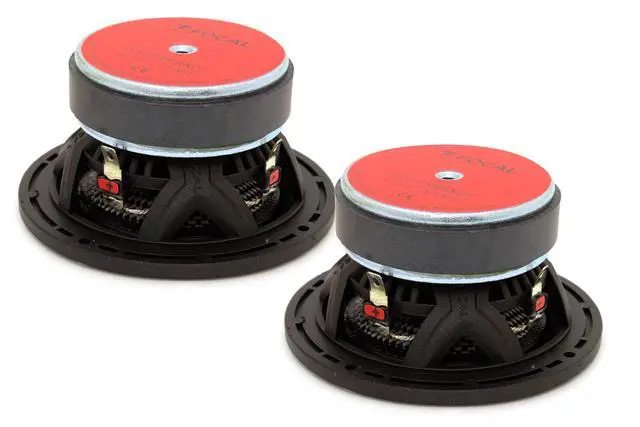 Alt view image 3 of 3 - Focal 3AS 3" 40W RMS Midrange Speakers with Grills