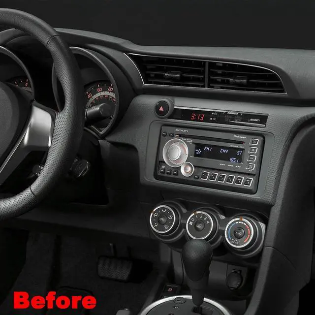 Alt view image 2 of 7 - 10.1 inch Touchscreen Car Stereo for Scion tC 2011-2016, Android 13 Car Radio with Carplay & Android Auto GPS Navigation BT Mirror Link WiFi Backup Camera 4+64G