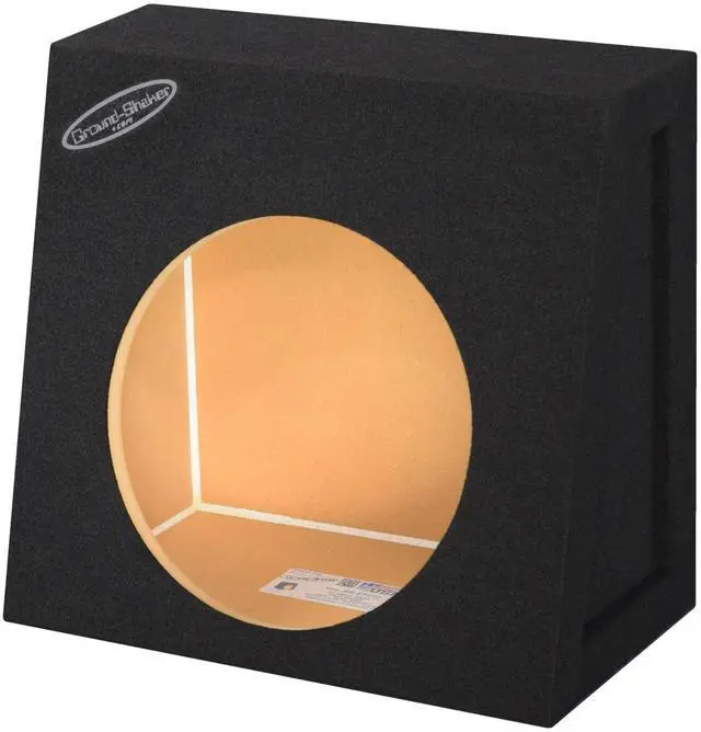 Main image of Single Sealed Sub Box Dual Subwoofer Enclosure for Regular Cab Trucks (Single, 12")
