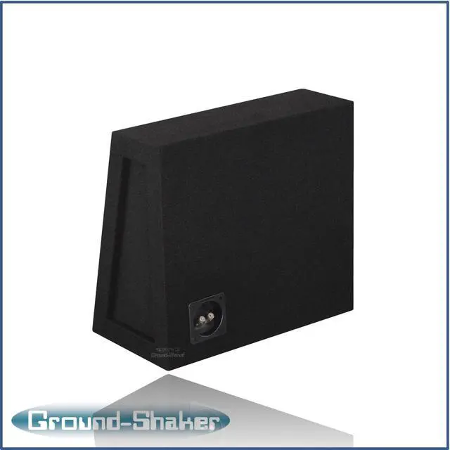 Alt view image 5 of 7 - Single Sealed Sub Box Dual Subwoofer Enclosure for Regular Cab Trucks (Single, 12")