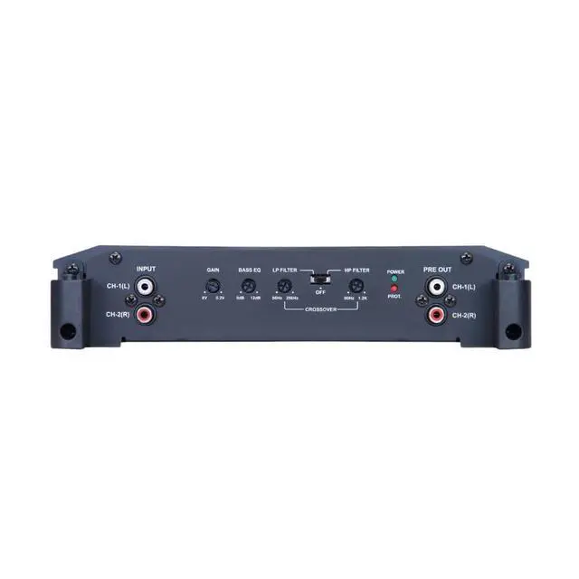Alt view image 3 of 3 - BBX-T600 600W Max BBX Series 2-ohm Stable 2 Channel Class-A/B Amplifier