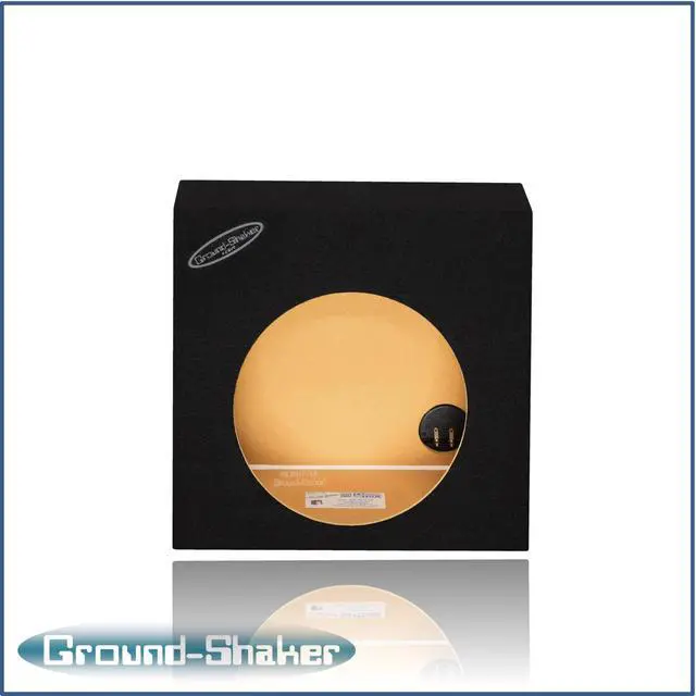 Alt view image 7 of 7 - Single Sealed Sub Box Dual Subwoofer Enclosure for Regular Cab Trucks (Single, 12")
