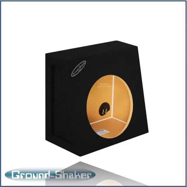 Alt view image 6 of 7 - Single Sealed Sub Box Dual Subwoofer Enclosure for Regular Cab Trucks (Single, 12")