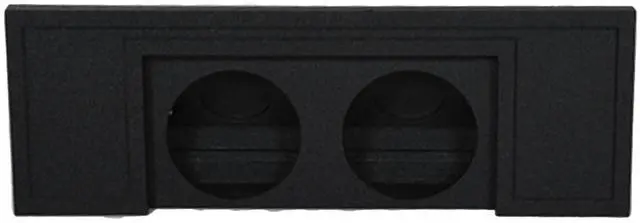 Main image of Dual 10" Underseat Downfire QBomb Subwoofer Box for Chevy/GMC | Compatible with Chevy Colorado Crew Cab & GMC Canyon Crew Cab 2015-2024