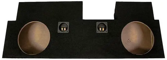 Main image of Dual 10" Subwoofer Box Fits 2019-2025 Jeep Gladiator Truck Sub Enclosure | Deep bass upgrade, space-saving design, sturdy cabinet build, quick install, 10 inch size