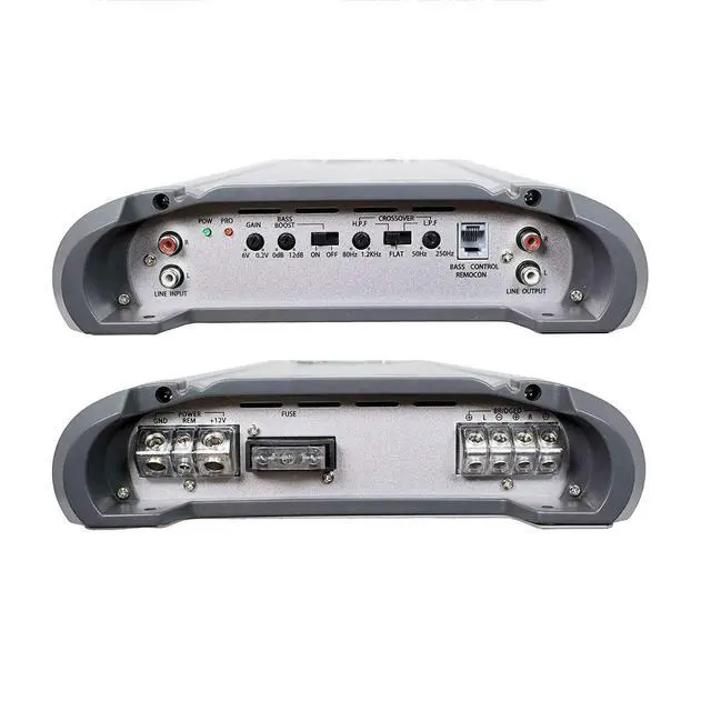 Alt view image 2 of 7 - Car Amplifiers ST-2500.2 5000W 2 Channels Class AB MOSFET Amp 2/4 Ohm Stable with Remote Sub Control