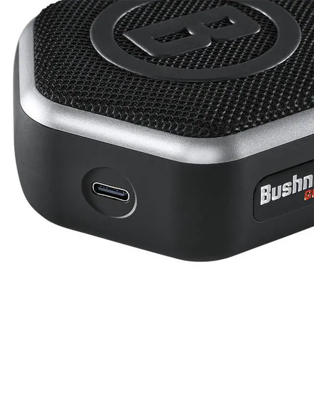 Alt view image 5 of 6 - Bushnell Wingman Mini Black/Silver GPS Bluetooth Speaker with Cleaning Cloth and Wall/Car Chargers Bundle