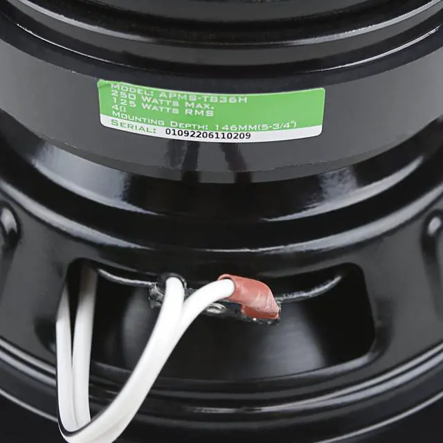 Alt view image 7 of 7 - APMS-T836H 8 Inch Speaker with with 3 Inch Compression Horn Driver 250 Watts