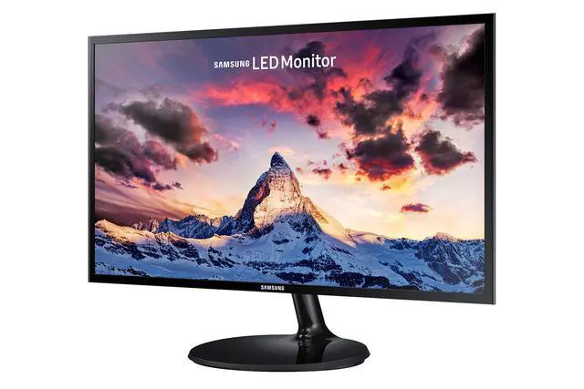 Alt view image 5 of 7 - 24" FHD Flat Monitor with Super-Slim Design - LS24F354FHNXZA, Black