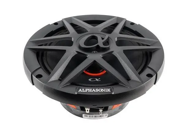 Alt view image 4 of 6 - 1 Pair of ABM80 DYNAMIS Series 8" 800 Watts Max 200 Watts RMS Mid-Range Car Audio Speaker 4-Ohm Cloth Surround, Non Pressed Paper Cone, Ferrite Magnet, and Grille Included