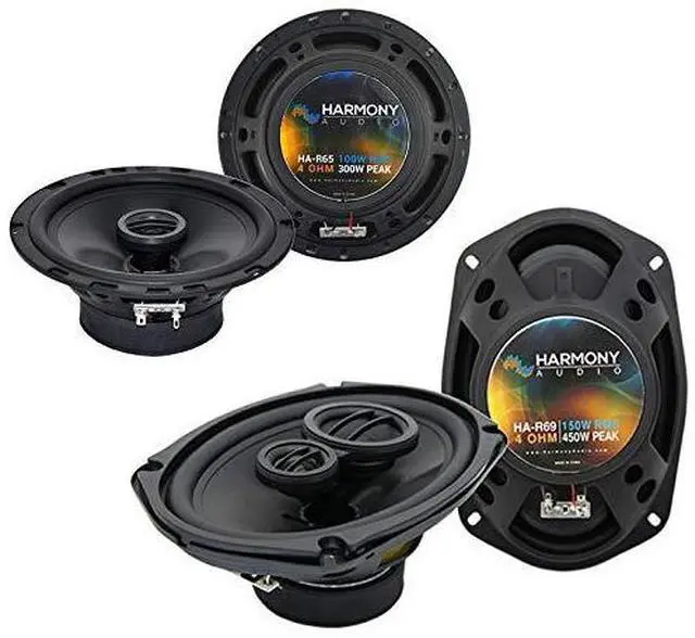 Main image of 6x9 6.5 Speaker Package Fits Jeep Grand Cherokee 2005-2013 | Direct replacement swap for factory units, plug-in friendly wiring, restores clear highs and solid bass, easy upgrade