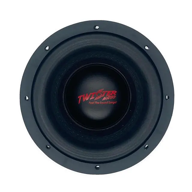 Alt view image 2 of 5 - Tornado Series 8 Inch 1300 Watt Max DVC 4 Ohm Car Subwoofer