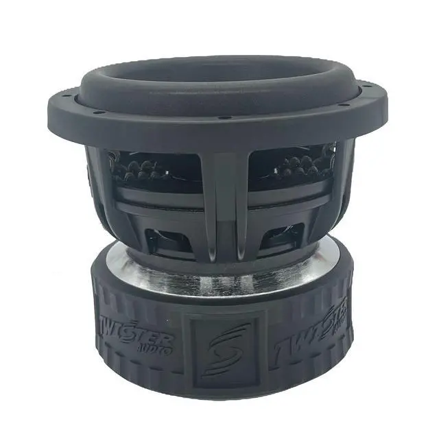 Alt view image 3 of 5 - Tornado Series 8 Inch 1300 Watt Max DVC 4 Ohm Car Subwoofer