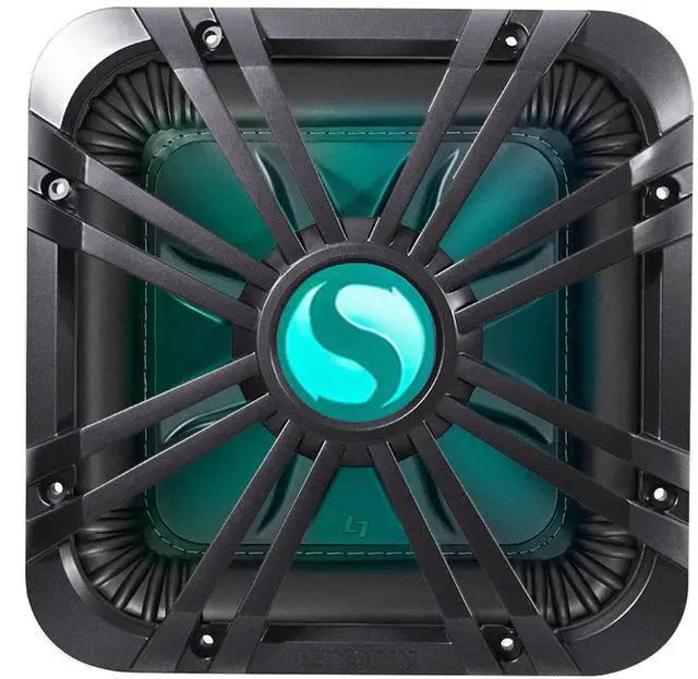 Main image of L7S102 10" 1200 Watt Solobaric L7S Car Subwoofer Solo-Baric 44L7S10-2 Bundle with 11L710GLC 10" Charcoal Grille w/LED for SoloBaric 11S10L7 Subwoofer Sub