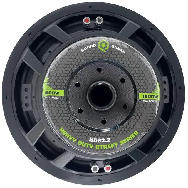 Alt view image 7 of 7 - SoundQubed HDS2.2 Series Car Audio Subwoofers 15" Heavy Duty Series Subwoofers for Car 600 Watts High Powered Car Subwoofer Audio Sound Speaker System (15", 2 Ohm) HDS2.215-D2