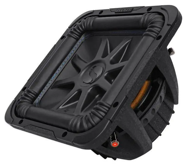 Alt view image 3 of 7 - L7S102 10" 1200 Watt Solobaric L7S Car Subwoofer Solo-Baric 44L7S10-2 Bundle with 11L710GLC 10" Charcoal Grille w/LED for SoloBaric 11S10L7 Subwoofer Sub