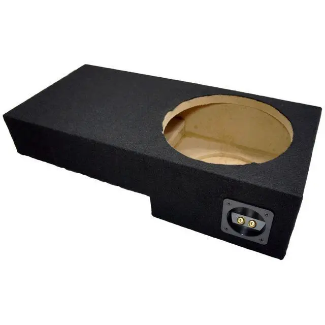 Alt view image 6 of 7 - Kicker C10 Single 10" Sub Box HA-A400.1 Amp Fits 01-05 Explorer Sport Trac | Complete plug-and-play bass upgrade, matched power and wiring, pre-tuned sealed build, big low-end, 10 inch subwoofer