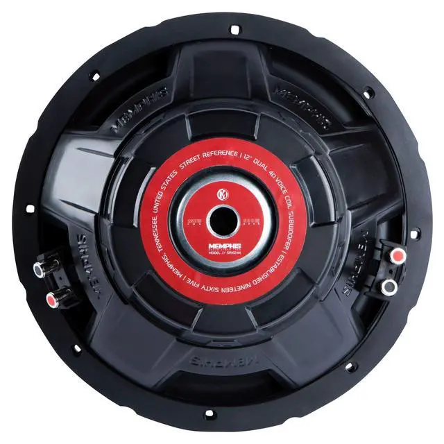Alt view image 5 of 5 - SRX1240 12" Street Reference Single 4-Ohm Subwoofer - 250 wRMS | Budget deep bass upgrade, dependable build, clean everyday output, easy wiring, 12 inch size