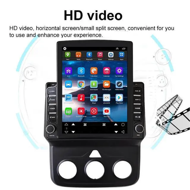 Alt view image 7 of 7 - Car Radio Stereo for Dodge Ram 1500 3500 2013-2018 Support Wireless | with CarPlay Android Auto, 9.7in Touch Screen Stereo with Bluetooth WiFi, Backup Camera