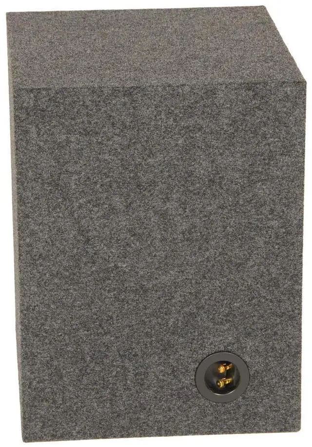 Alt view image 6 of 6 - HD112 12" Single Heavy Duty Vented Square Sub Enclosure Box (2 Pack)