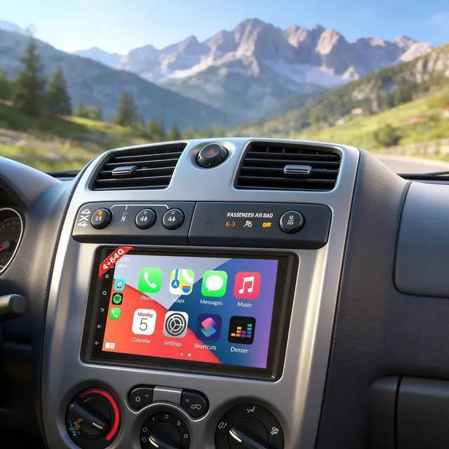 Main image of 7" Android 13 Car Stereo Radio for 2004-2006 Chevy Colorado | with Wireless CarPlay & Android Auto, Touch Carplay Screen for Car, Bluetooth/WiFi/GPS/FM/RDS/SWC/Backup Camera/Mic 4+64G