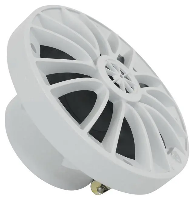 Alt view image 6 of 7 - RM-PREMIUM-65 White 6.5" 4-Ohm, Marine Boat Speakers, 6-Pack | 600W Peak / 150W RMS, True Coaxial Design, PEI Tweeter, Weather Resistant, 93dB, 35Hz-20KHz, ATV/UTV Compatible